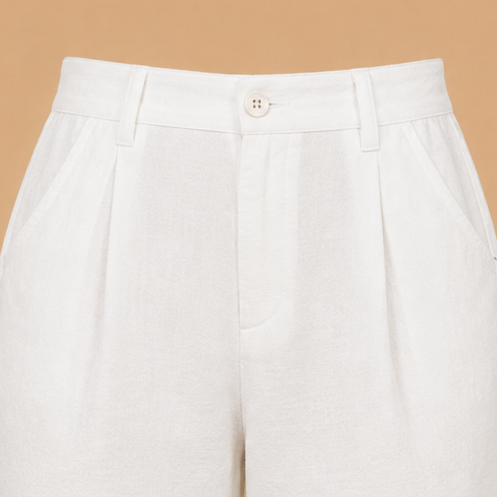 Dames bermudashorts met knopen aan de voorkant Jelle Jora Mode