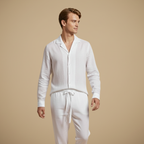 Herenpak met overhemd met lange mouwen en broek Jelle Jora Mode