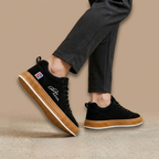 Heren comfortabele ademende casual platform-sneakers Jelle Jora Mode