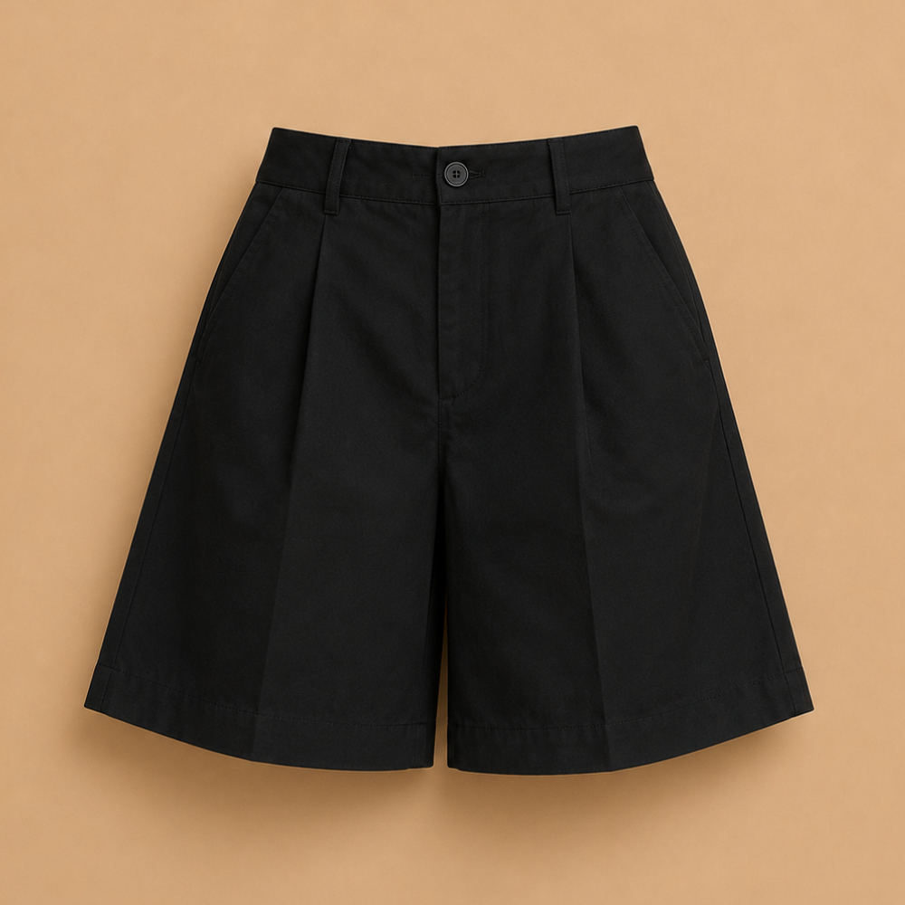 Damesshort met hoge taille en wijde pijpen Jelle Jora Mode