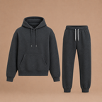 Heren casual joggingpak met capuchon en lange mouwen Jelle Jora Mode