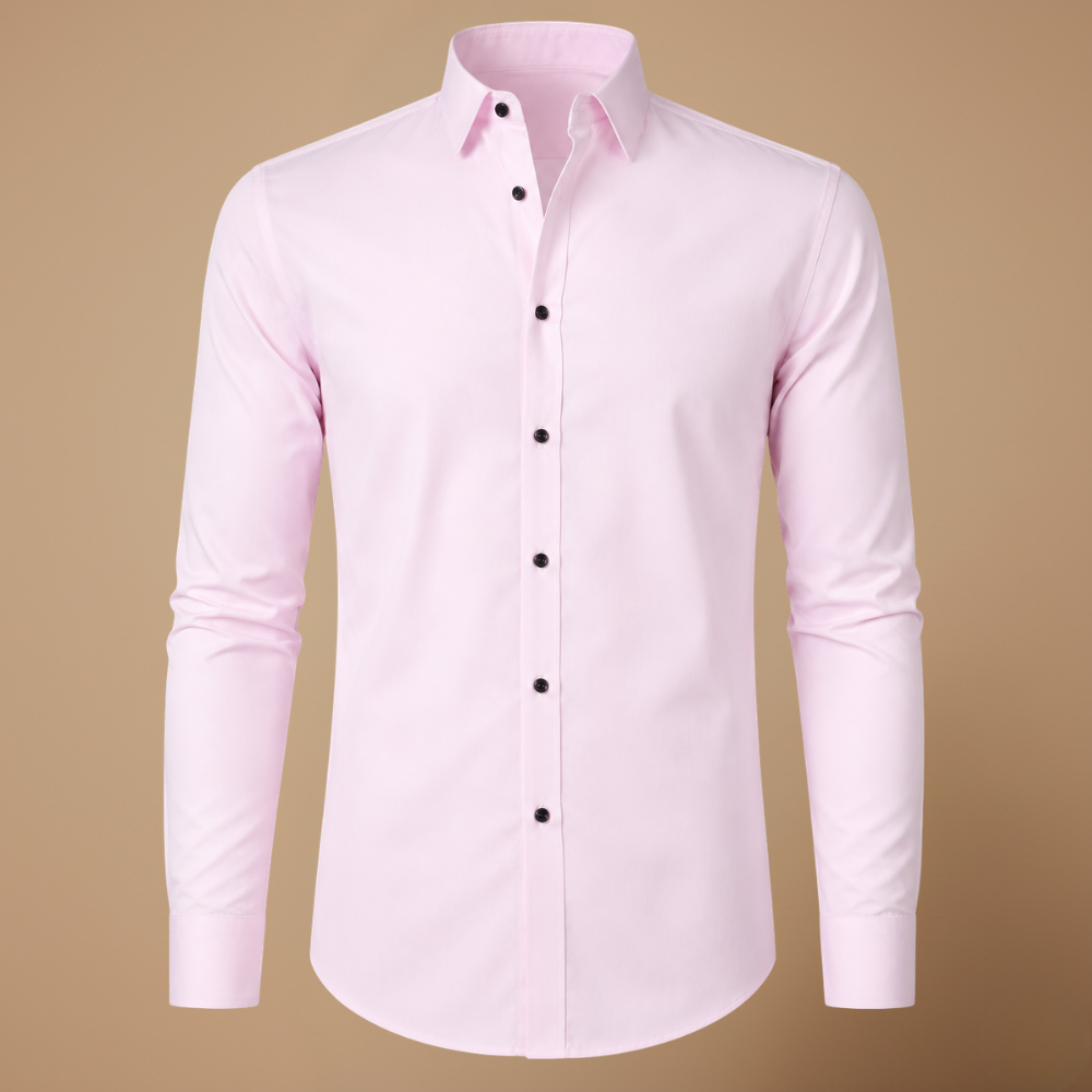 Heren stretch blouse in business casual-stijl Jelle Jora Mode