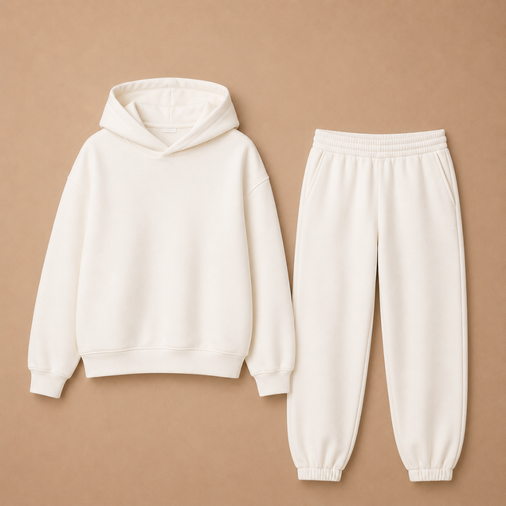 Dames oversized joggingpak met capuchon Jelle Jora Mode