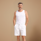 Heren sneldrogende zwemshort met trekkoord en zakken Jelle Jora Mode