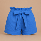 Damesshort met hoge taille en strikband Jelle Jora Mode