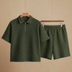 Casual set met korte mouwen voor heren Jelle Jora Mode