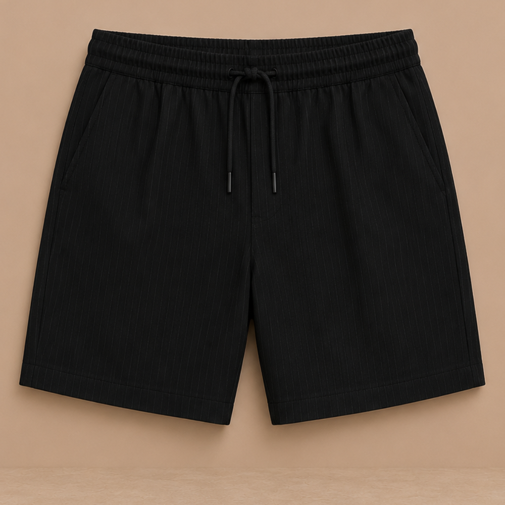 Heren strandboardshorts met trekkoord en zakken Jelle Jora Mode