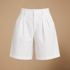 Dames geplooide bermuda-culotte Jelle Jora Mode