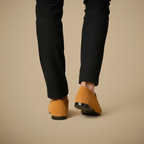 Suède leren herenslippers Jelle Jora Mode