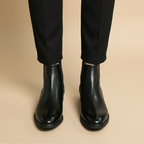 Klassieke leren Chelsea-laarzen voor heren Jelle Jora Mode