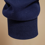 Heren sweater met lange mouwen en polo-kraag Jelle Jora Mode