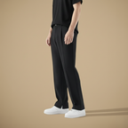 Herenbroek met rechte losse pasvorm voor de zomer Jelle Jora Mode