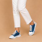 Heren ademende casual veterschoenen Jelle Jora Mode