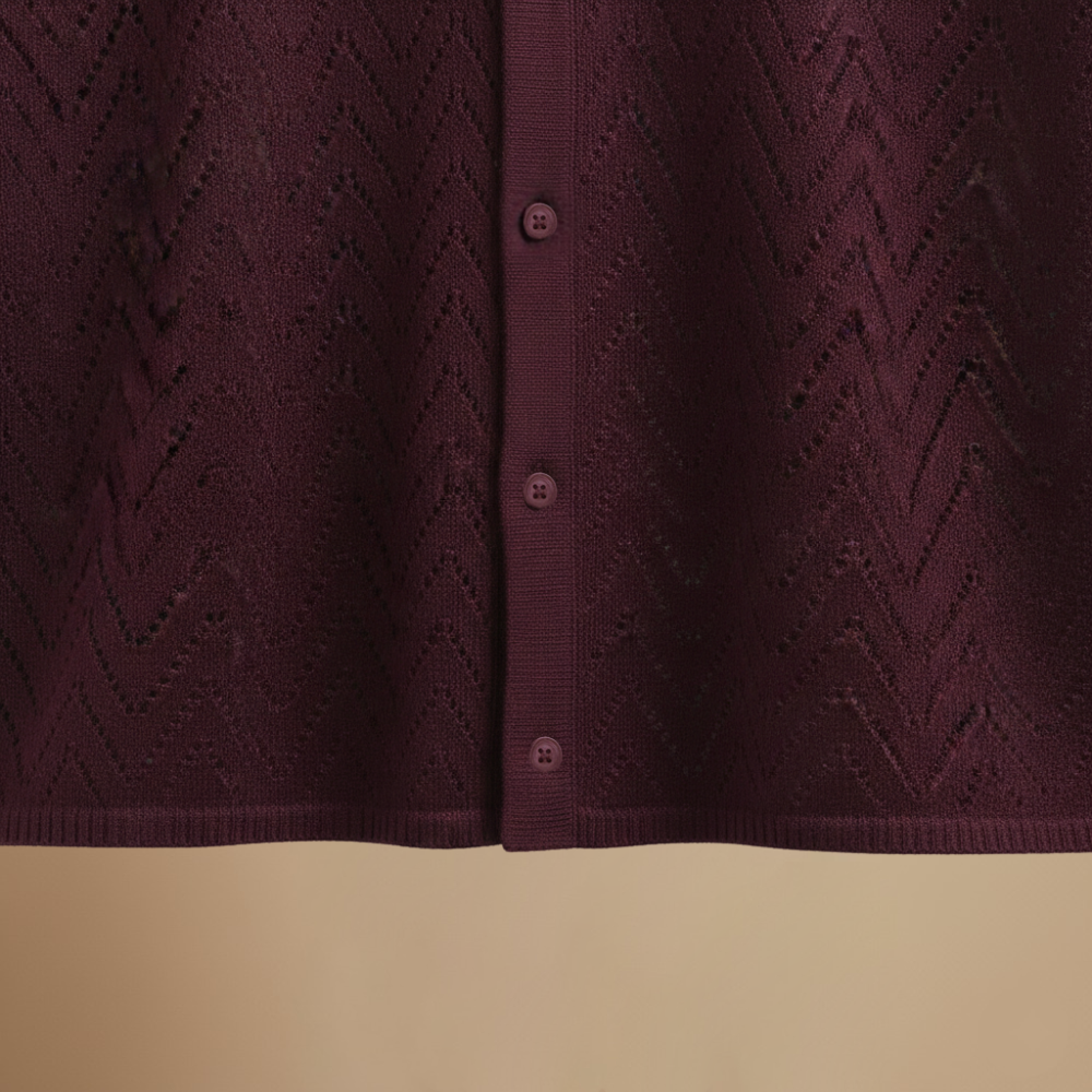 Ademend herenoverhemd met korte mouwen Jelle Jora Mode