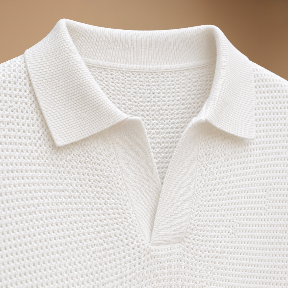 Heren ademend en kreukvrij poloshirt Jelle Jora Mode