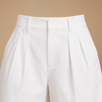 Dames geplooide bermuda-culotte Jelle Jora Mode