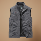 Heren outdoor werkvest met meerdere zakken Jelle Jora Mode