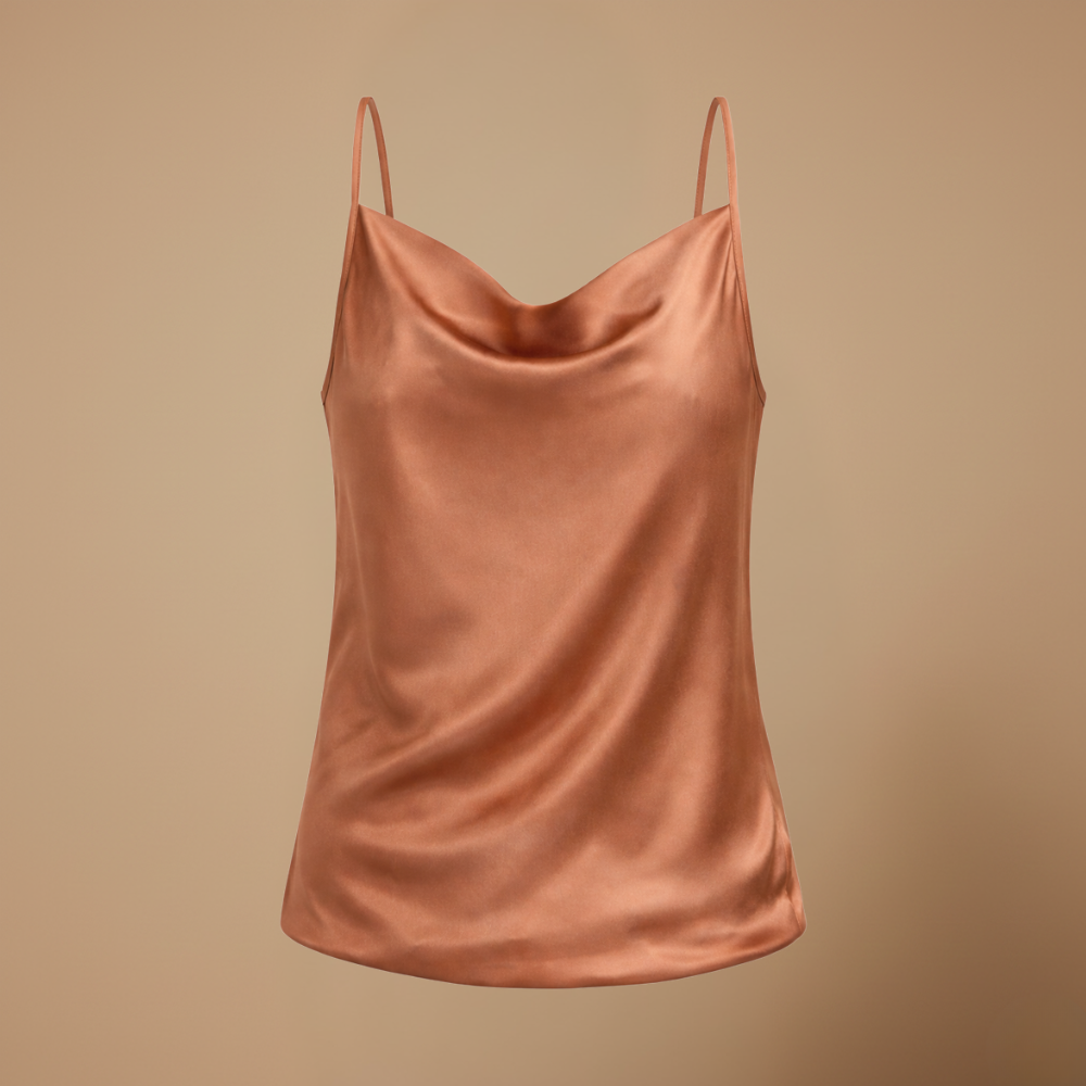 Dames losvallende casual cami-top met elegante snit Jelle Jora Mode