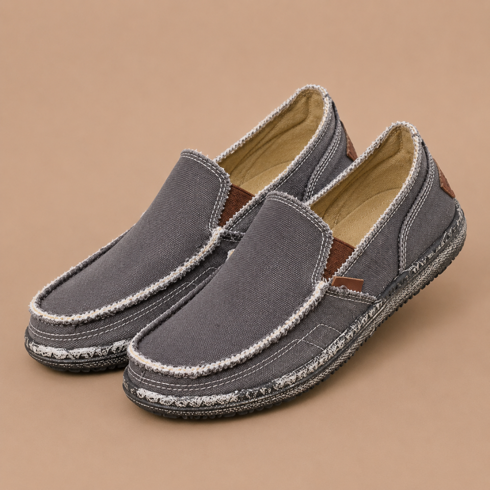 Heren comfortabele ademende instaploafers Jelle Jora Mode