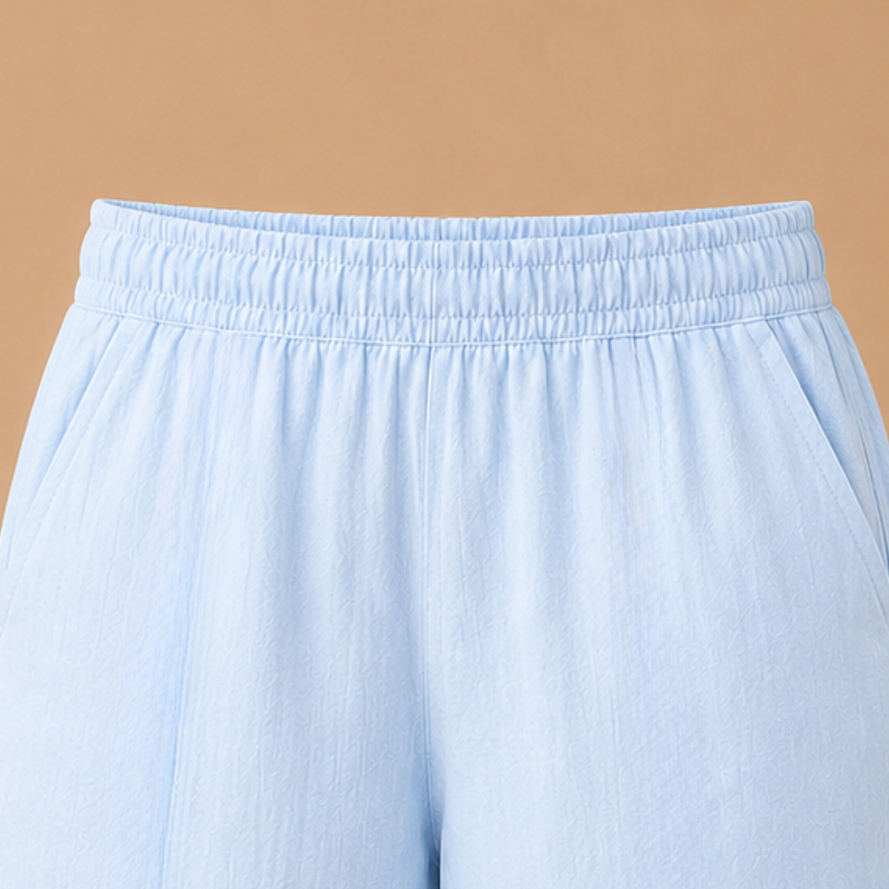 Dames bermudashorts met elastische tailleband Jelle Jora Mode