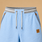 Heren bermudashorts met elastische tailleband en trekkoord Jelle Jora Mode