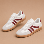 Dames klassieke wandelsneakers met veters Jelle Jora Mode