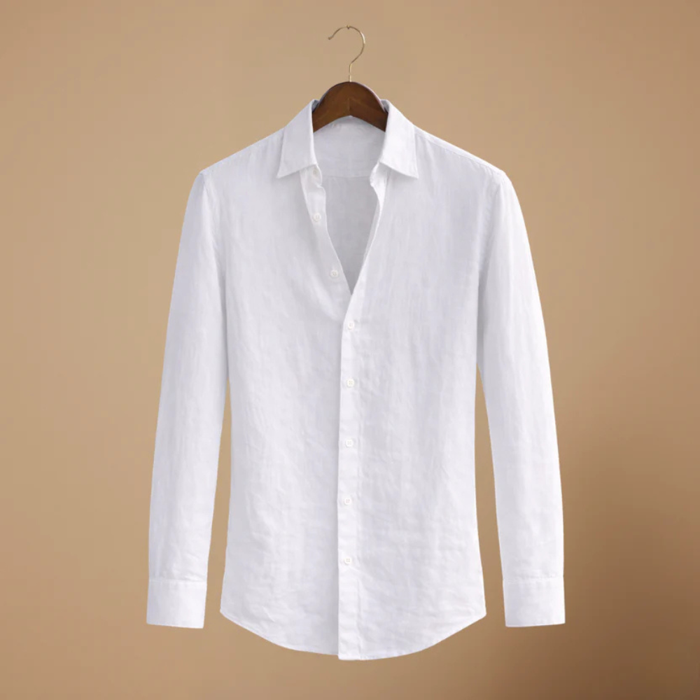 Heren casual strandblouse met een relaxte pasvorm Jelle Jora Mode