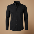 Heren stretch blouse in business casual-stijl Jelle Jora Mode
