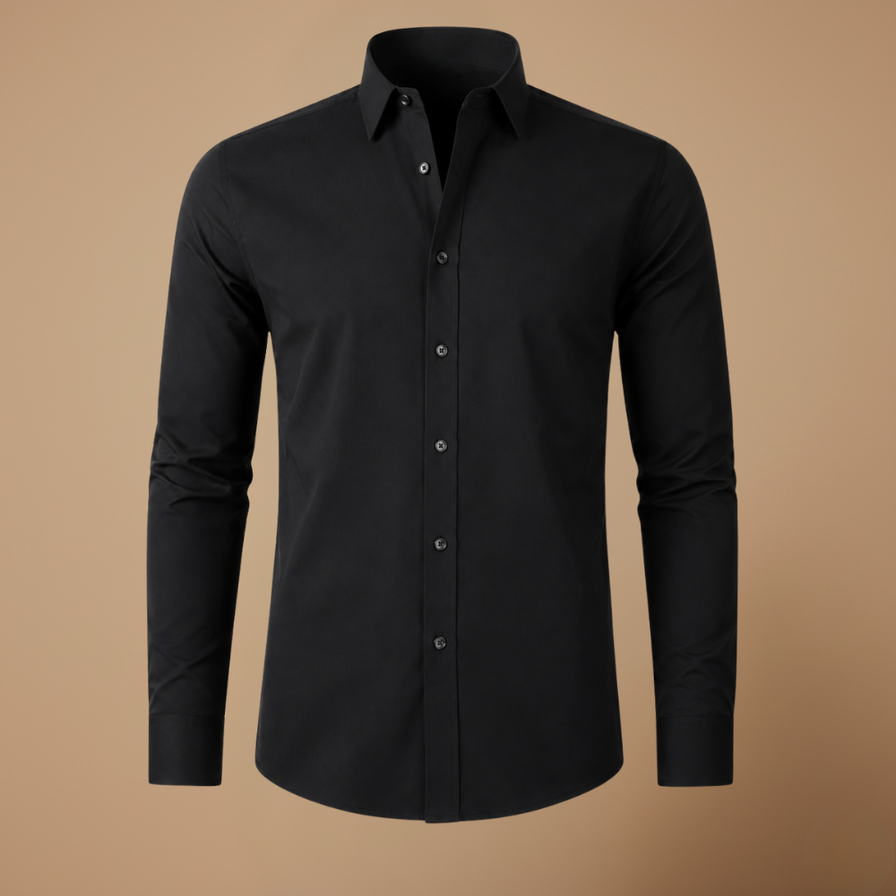 Heren stretch blouse in business casual-stijl Jelle Jora Mode