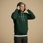 Heren hoodiejack met losse pasvorm en grafische print Jelle Jora Mode