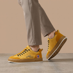 Heren comfortabele ademende casual platform-sneakers Jelle Jora Mode