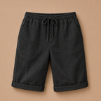 Dames capribroek met elastische tailleband Jelle Jora Mode