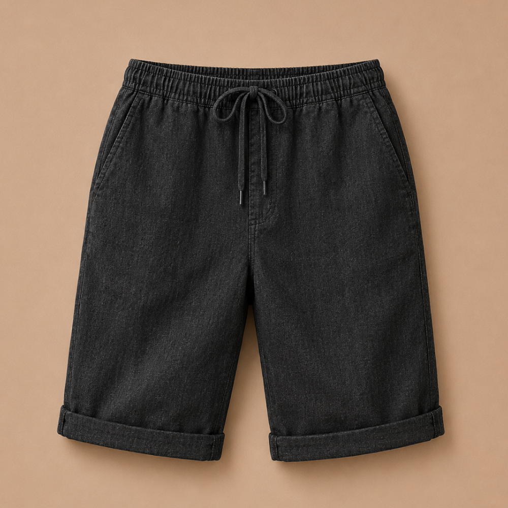 Dames capribroek met elastische tailleband Jelle Jora Mode