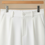 Slim fit taps toelopende enkellange herenbroek Jelle Jora Mode