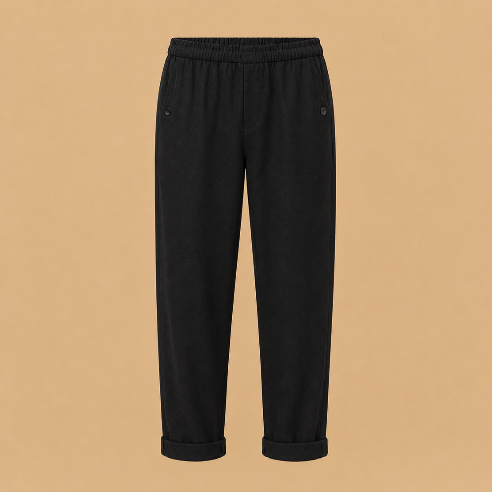 Dames harembroek met elastische tailleband Jelle Jora Mode