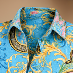 Damesblouse met lange mouwen en slank model Jelle Jora Mode