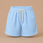 Dames bermudashorts met elastische tailleband Jelle Jora Mode
