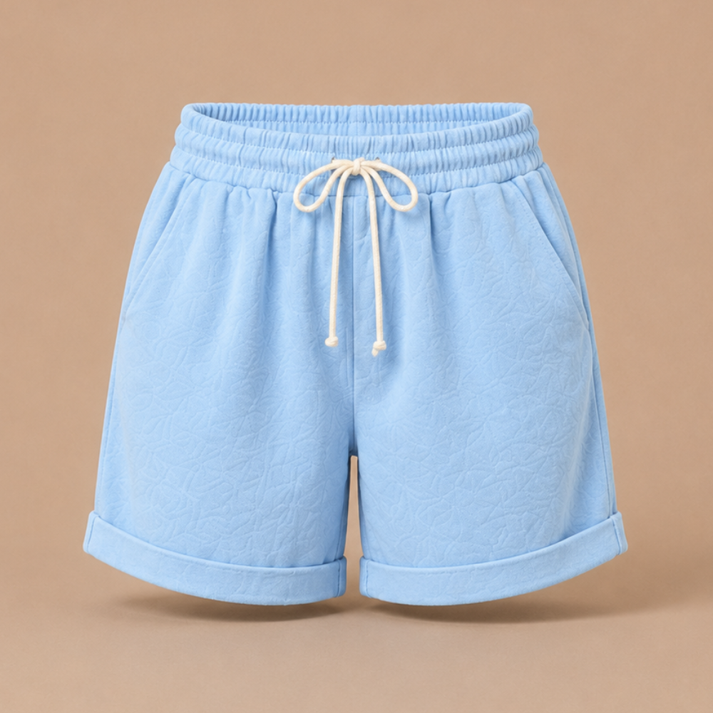 Dames bermudashorts met elastische tailleband Jelle Jora Mode