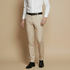Heren casual rechte pijpen broek