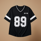 Dames lossittend T-shirt met V-hals en ‘Number’-design Jelle Jora Mode