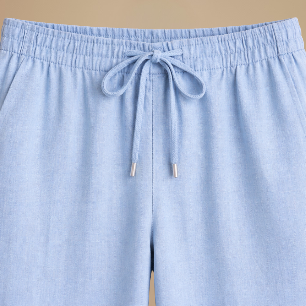 Broek met trekkoord hoge taille voor dames Jelle Jora Mode