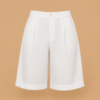 Dames bermudashorts met knopen aan de voorkant Jelle Jora Mode