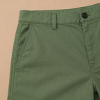 Heren slim fit chino-short Jelle Jora Mode