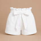 Damesshort met hoge taille en strikband Jelle Jora Mode