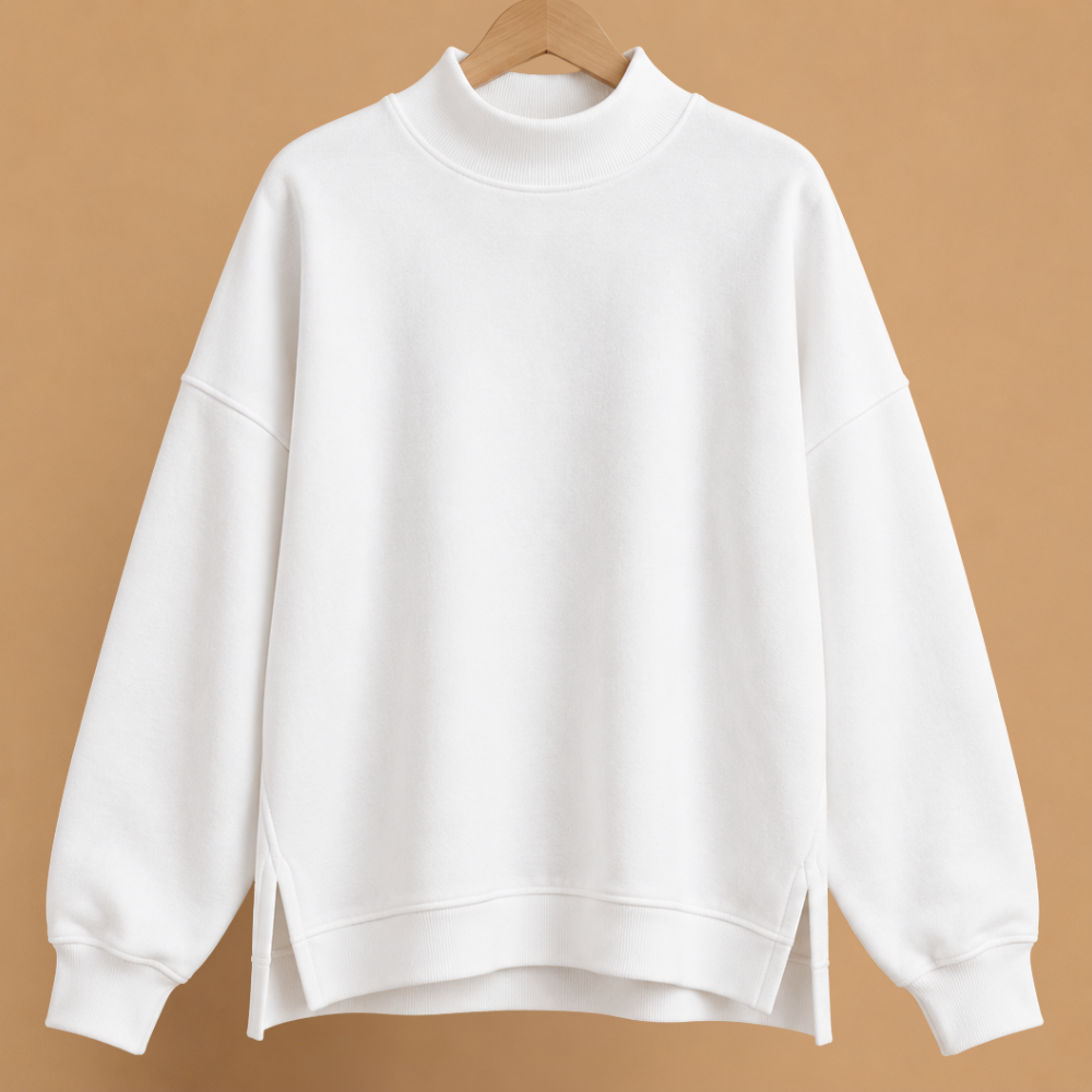 Dames sweatshirt met ronde hals en lange mouwen Jelle Jora Mode