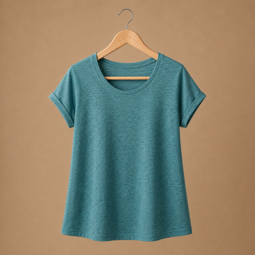 Casual dames top met V-hals en korte mouwen voor de zomer Jelle Jora Mode