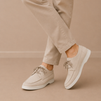 Heren schoenen met veters en lage hak Jelle Jora Mode