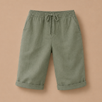 Dames capribroek met elastische tailleband Jelle Jora Mode