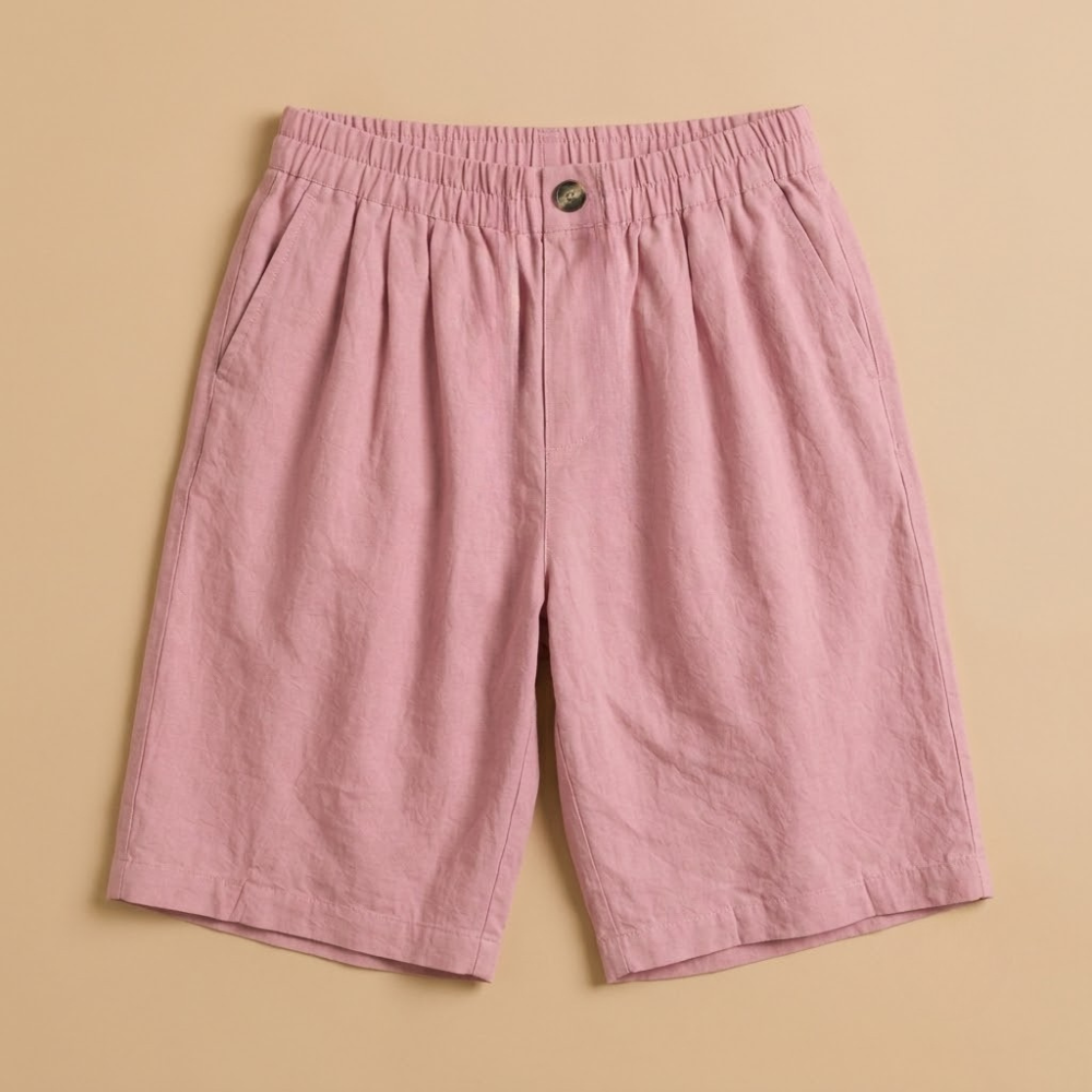 Dames bermudashorts met elastische tailleband Jelle Jora Mode