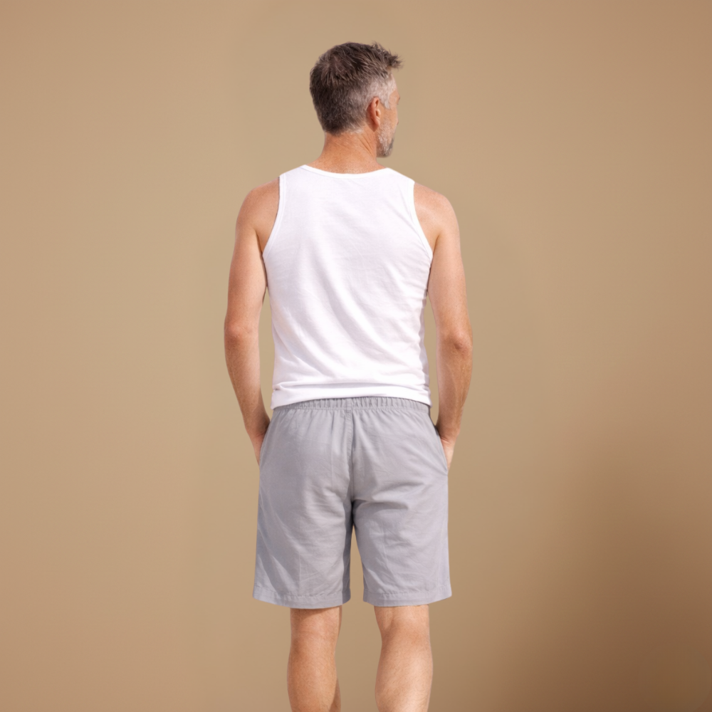 Heren sneldrogende zwemshort met trekkoord en zakken Jelle Jora Mode